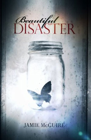 A photo of the cover of the book Beautiful Disaster by Jamie McGuire