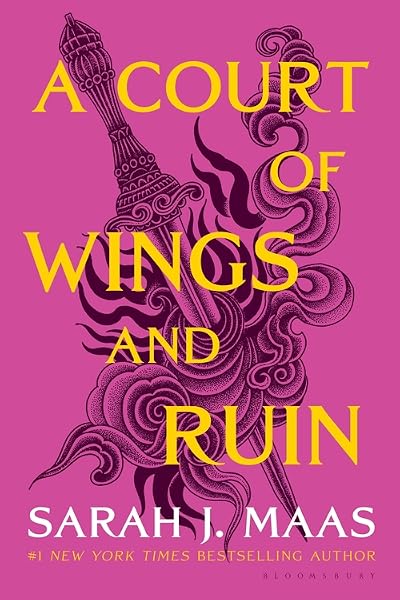 A photo of the cover of the book A Court of Wings and Ruin by Sarah J. Maas