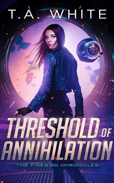 A photo of the cover of the book Threshold of Annihilation by T.A. White