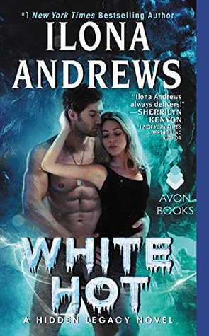 A photo of the cover of the book White Hot by Ilona Andrews